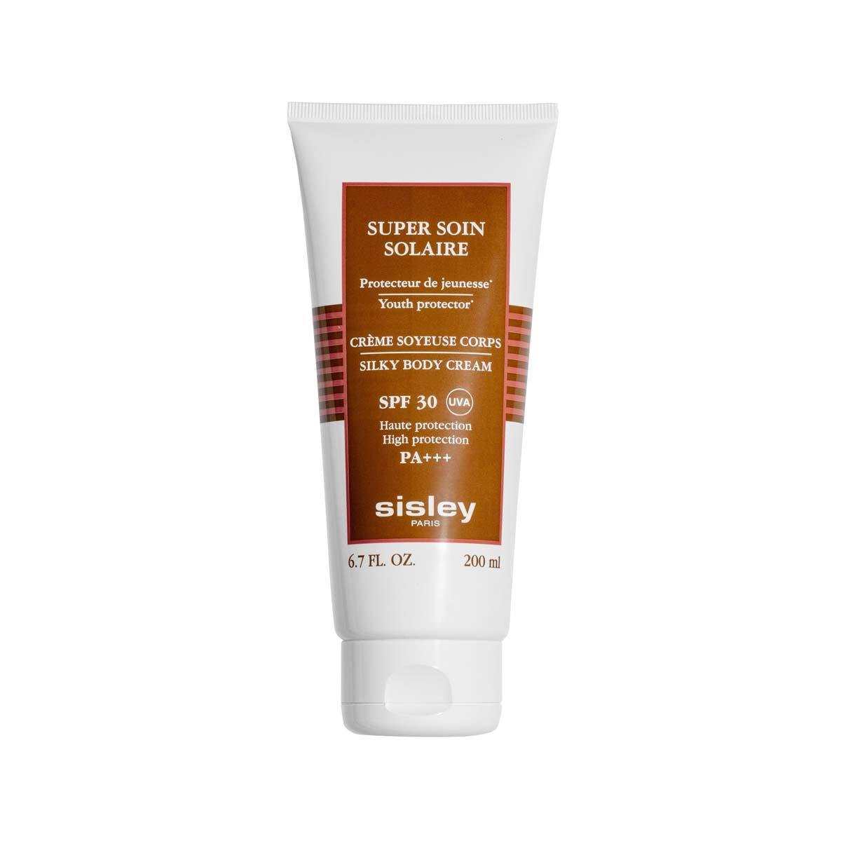 Super Soin Solaire Silky Body Cream - İpeksi Vücut Güneş Kremi SPF30 200 ml