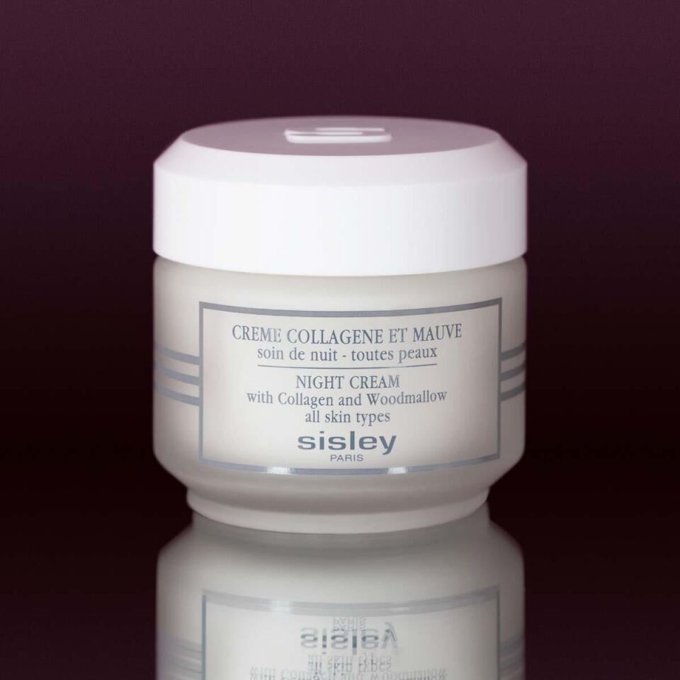 Night Cream With Collagen And Woodmallow - Kolajen ve Ebegümeci Özlü Gece Kremi 50 ml